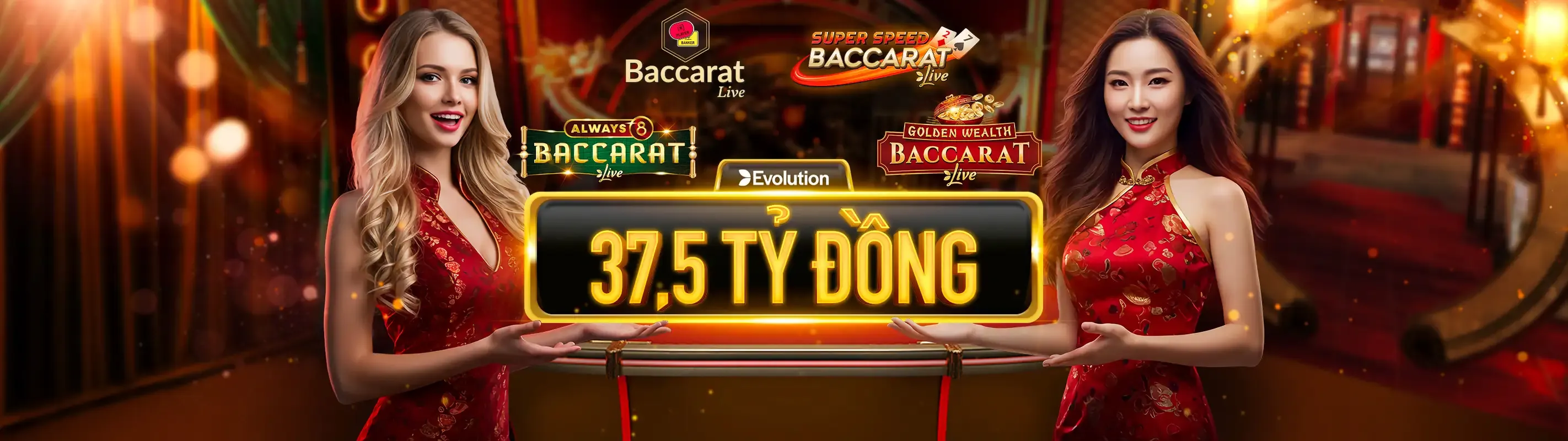 Bàn chơi Baccarat sang trọng tại Cam67 Link Vào